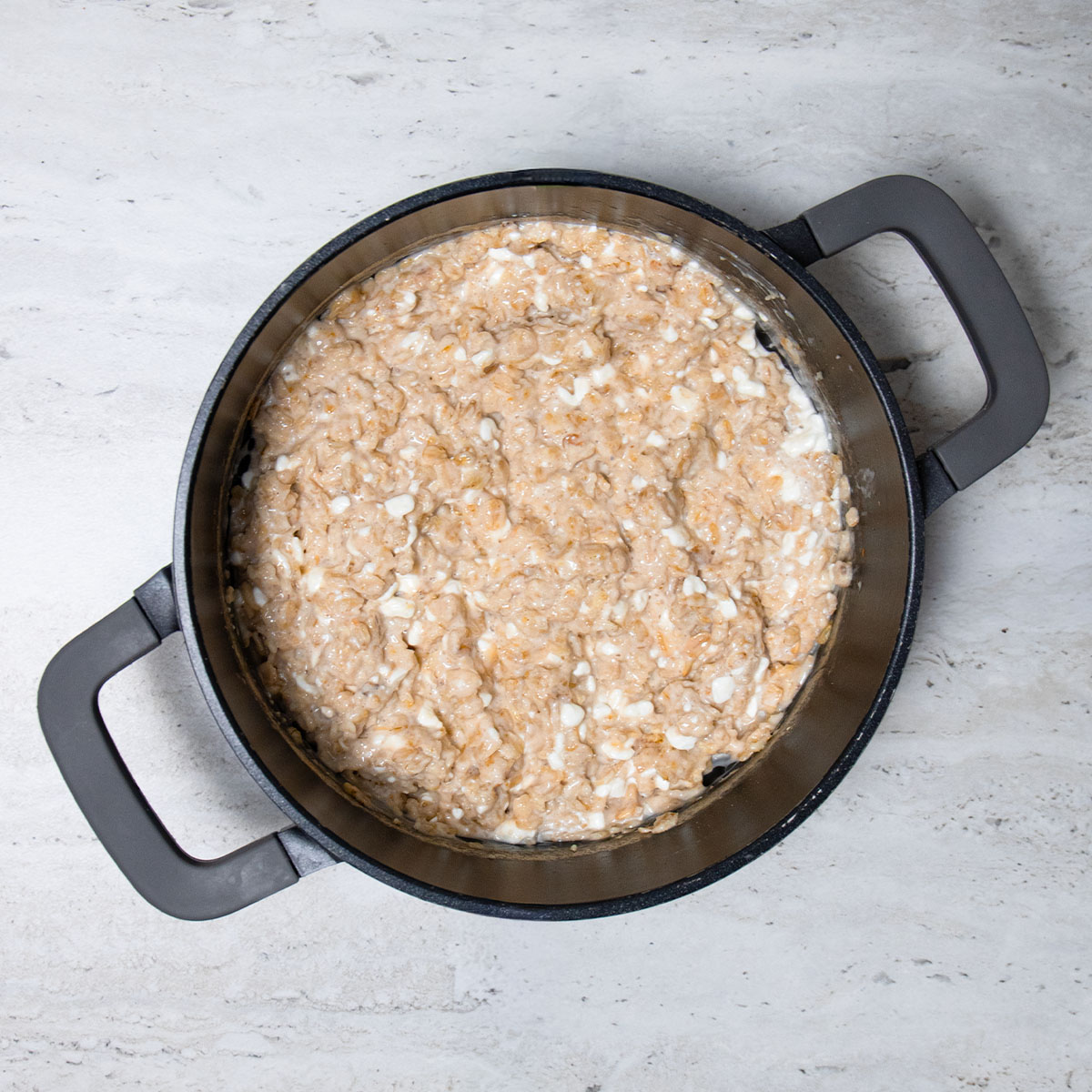 Avižinės košės instrukcijos: 3 žingsnis.