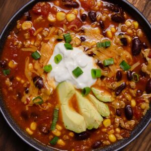 Čili sriubos receptas.