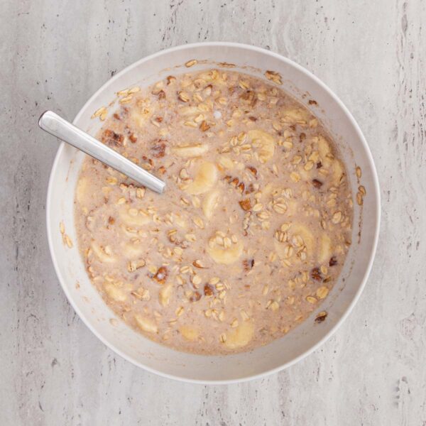 Keptos avižinės košės instrukcijos: 2 žingsnis.