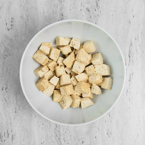 Kepto tofu instrukcijos: 2 žingsnis.