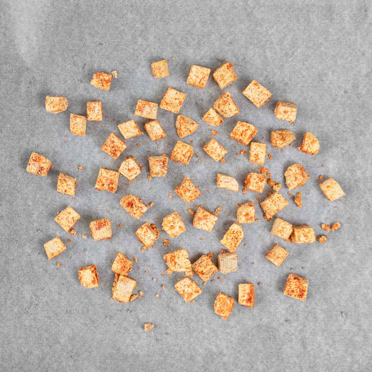 Kepto tofu instrukcijos: 4 žingsnis.