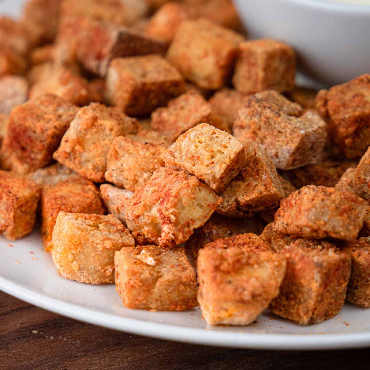 Kepto tofu instrukcijos: 6 žingsnis.