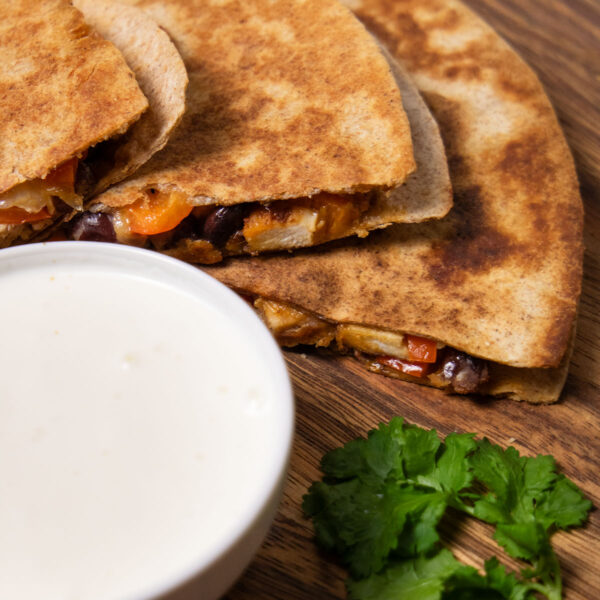 Kesadilijų su vištiena instrukcijos: 5 žingsnis.