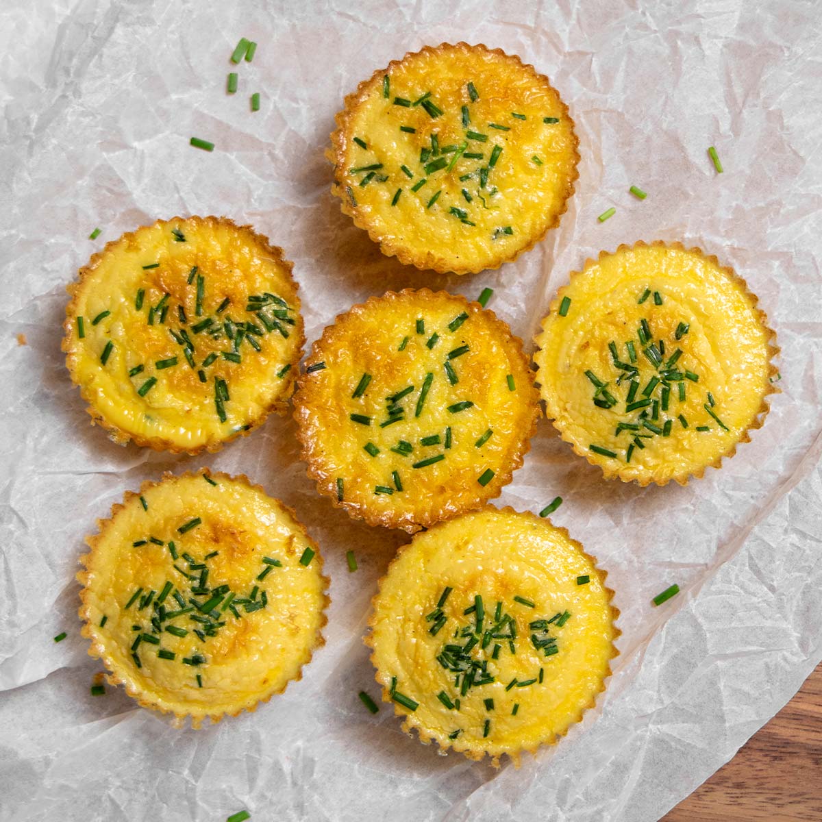 Kiaušinių keksiukų instrukcijos: 4 žingsnis.