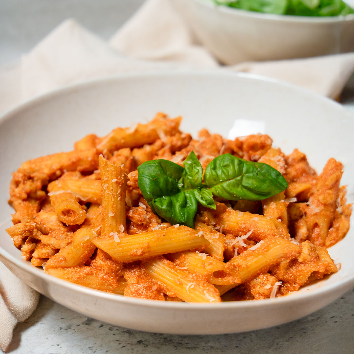 Makaronų su faršu instrukcijos: 5 žingsnis.