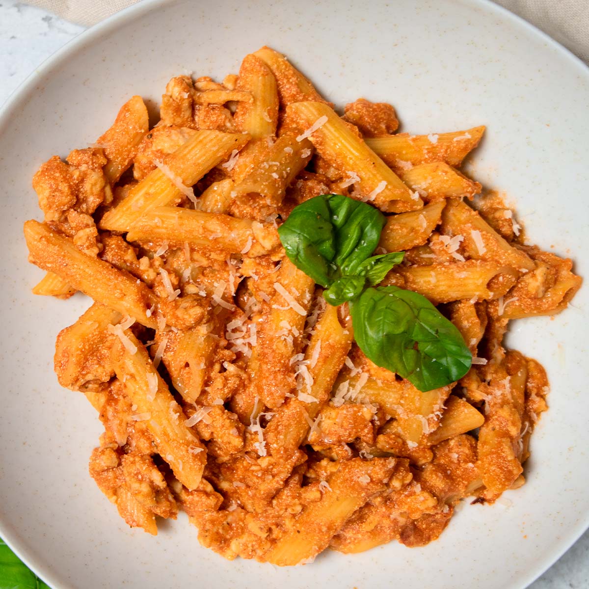 Makaronų su faršu receptas.