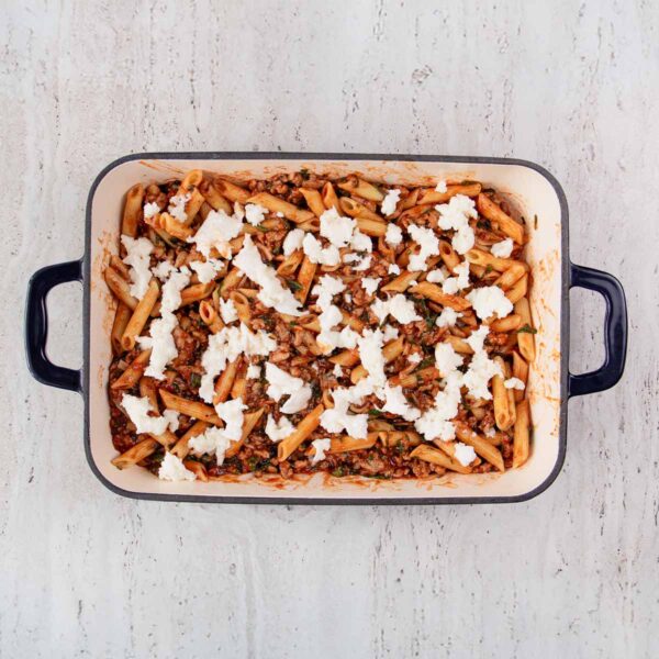 Makaronų apkepo instrukcijos: 4 žingsnis.