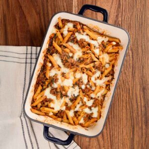 Makaronų apkepo receptas.