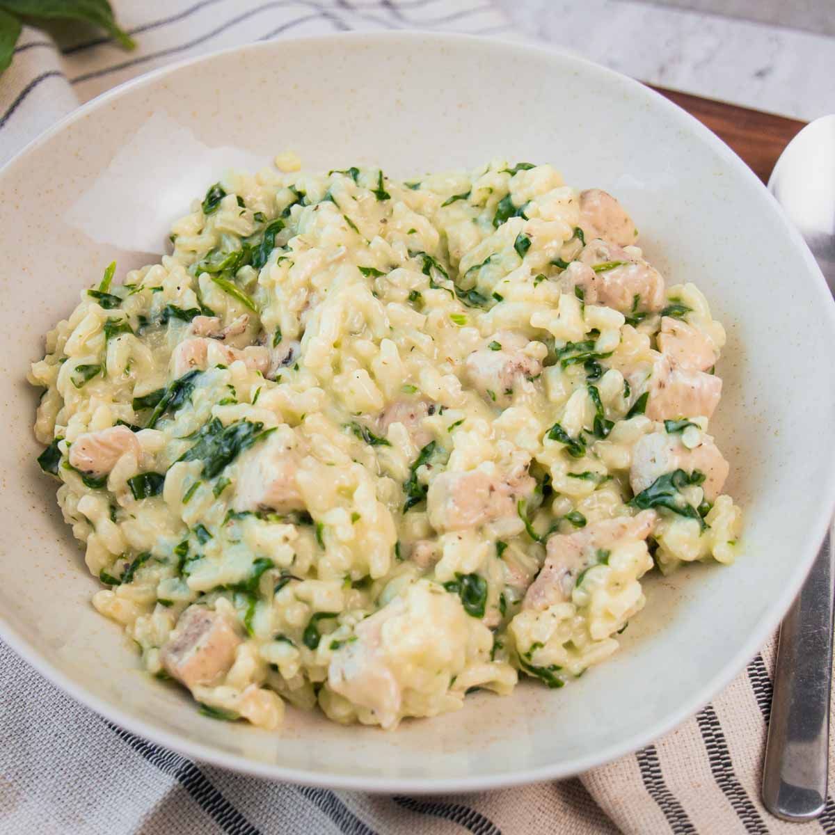 Risotto instrukcijos: 10 žingsnis.