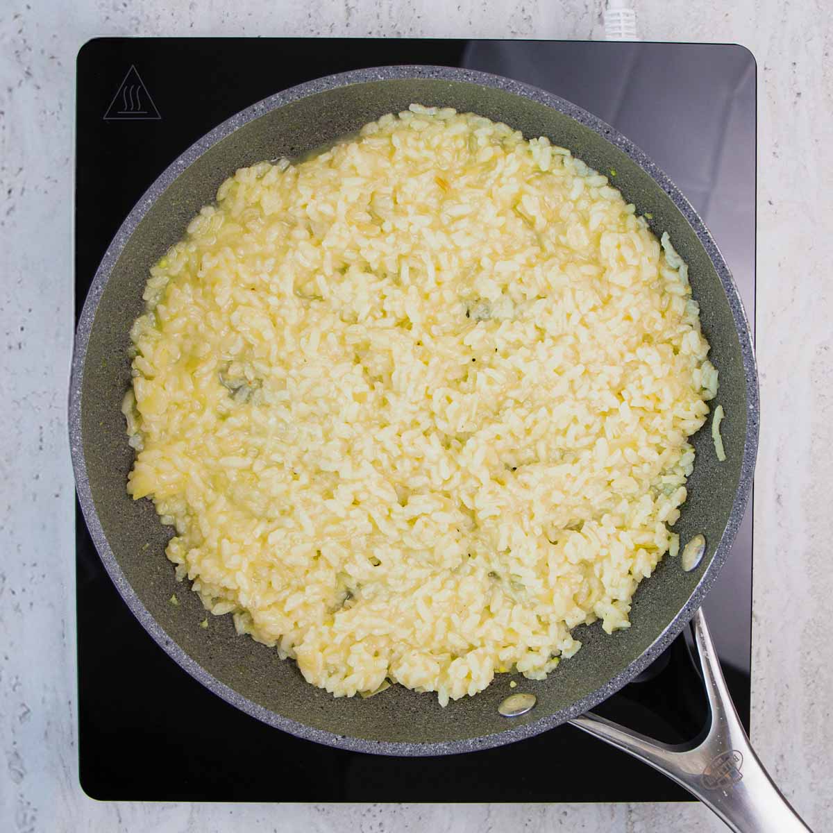 Risotto instrukcijos: 7 žingsnis.