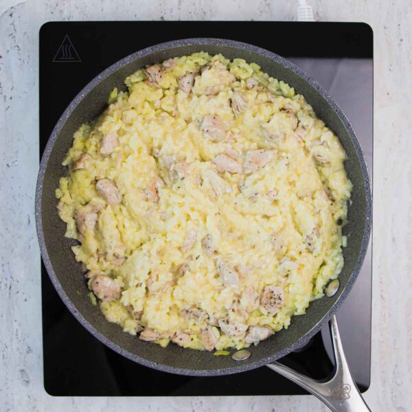 Risotto instrukcijos: 8 žingsnis.
