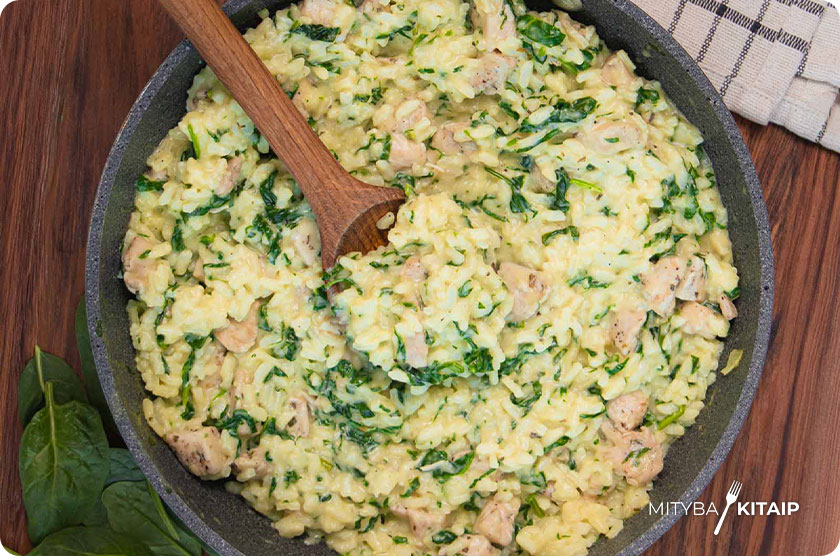 Risotto recepto viršelis.