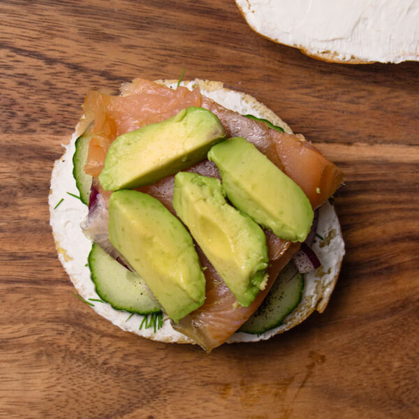 Sumuštinių su lašiša instrukcijos: 3 žingsnis.