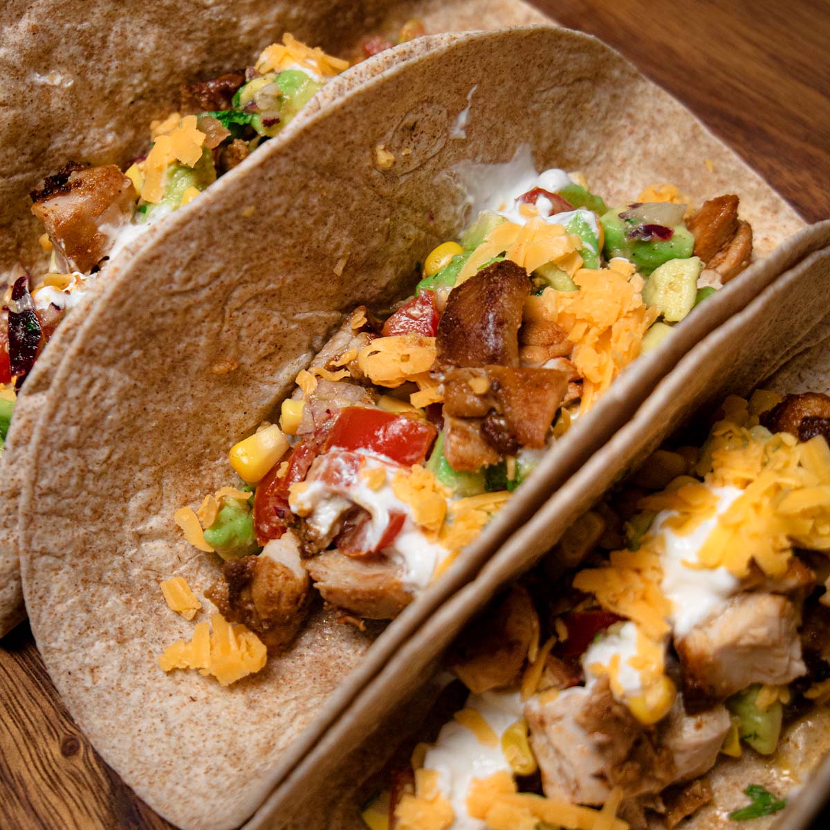 Tacos su vištiena instrukcijos: 6 žingsnis.