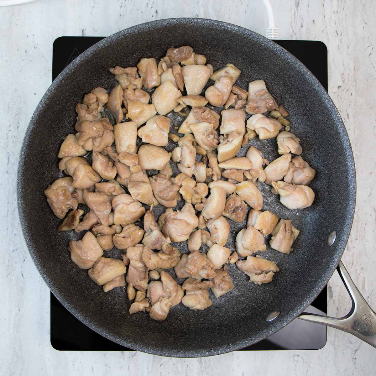 Teriyaki vištienos instrukcijos: 2 žingsnis.