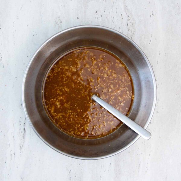 Teriyaki vištienos instrukcijos: 3 žingsnis.