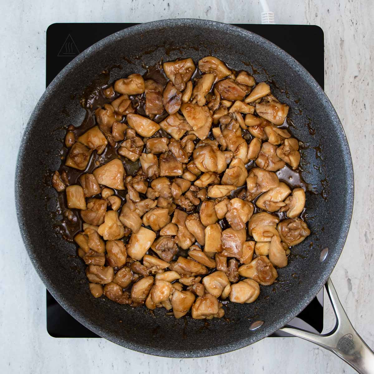 Teriyaki vištienos instrukcijos: 4 žingsnis.