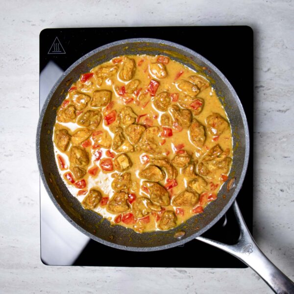 Vištienos kario instrukcijos: 5 žingsnis.